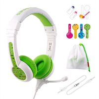 BuddyPhones School+ Headphones Green | Bookazine HK