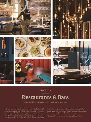 BRANDLife Restaurants &amp; Bars: Integrated brand systems in graphics and space