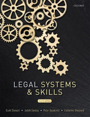 Legal Systems &amp; Skills: Learn, Develop, Apply
