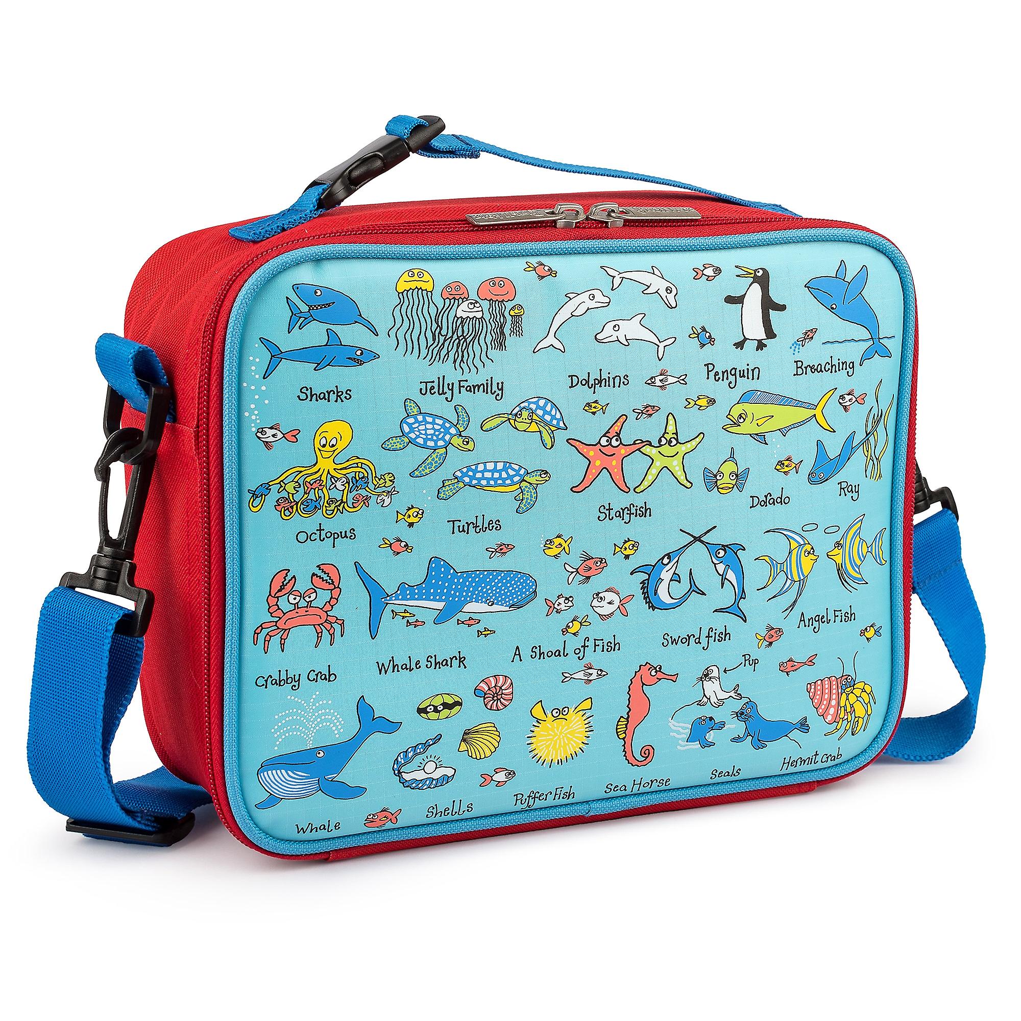 Ocean Kids Insulated Lunch Bag with Strap