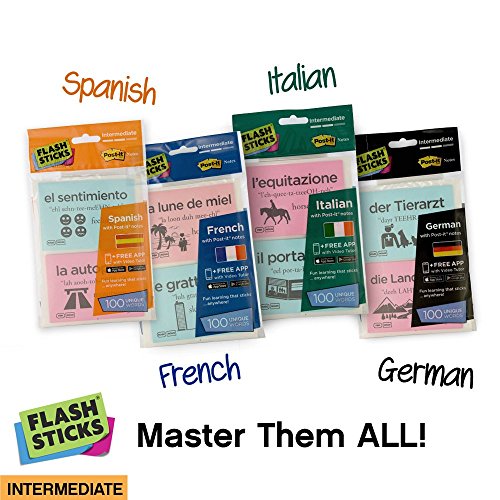 FlashSticks® English Flash Cards (Intermediate) | Best Way to Learn to Speak or Improve English | No Language Courses Needed | Advanced