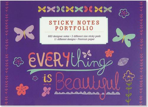 Everything Is Beautiful Sticky Notes Portfolio