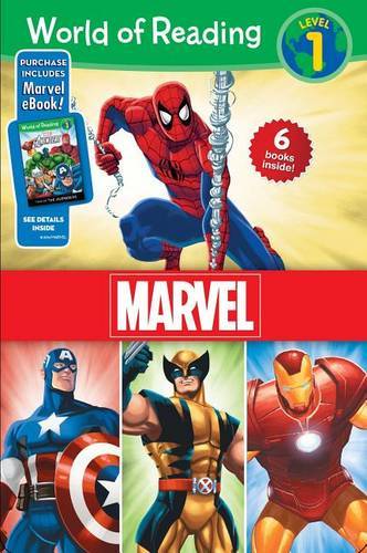 World of Reading Marvel Boxed Set: Level 1 - Purchase Includes Marvel Ebook!