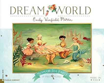 Dream World Mermaid Tea Party: 60 Piece Puzzle