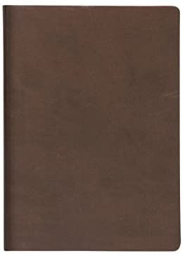 Daycraft N75 609-00 A5&quot;Signature&quot; Grid Notebook - Brown