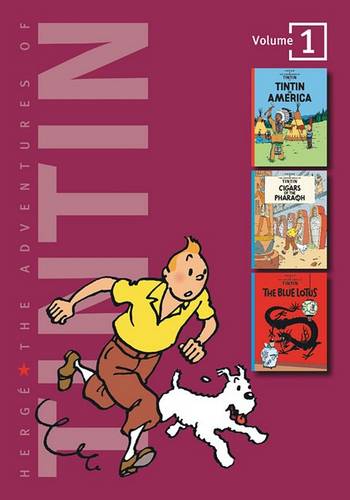 Adventures of Tintin 3 Complete Adventures in 1 Volume: Tintin in America: WITH Cigars of the Pharaoh AND The Blue Lotus