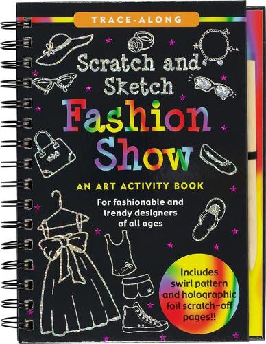 Scratch &amp; Sketch Fashion Show (Trace Along)