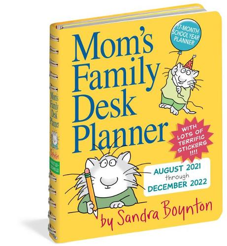 Mom&#39;s Family Desk Planner 2022