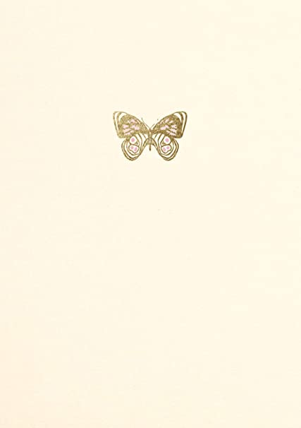 Blank Boxed Cards Butterfly La Petite Presse 10Ct