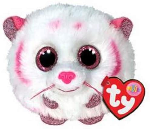 Tabor - Pink &amp; White Tiger Puffies - Bookazine