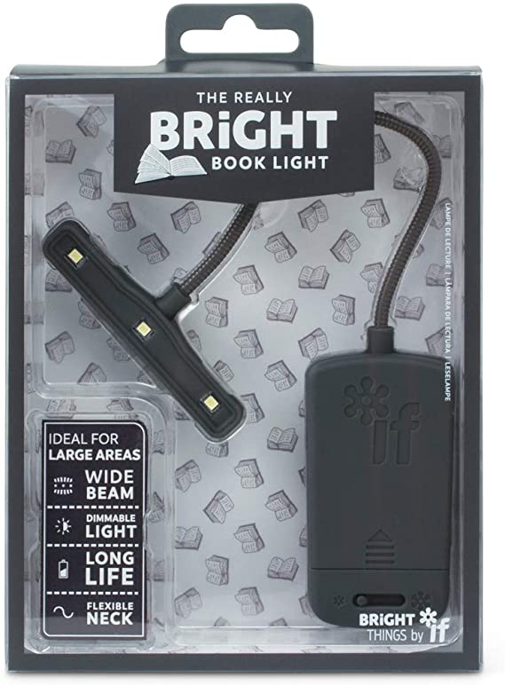 The Really Bright Book Light - Gray