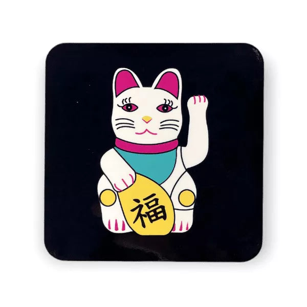 Lucky Cats Cork Coaster | Bookazine HK