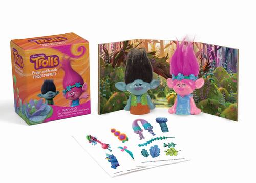 Trolls: Poppy and Branch Finger Puppets