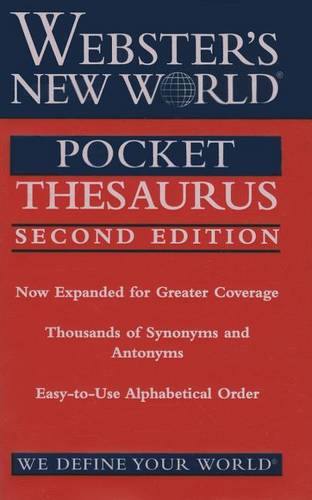 Webster&#39;s New World Pocket Thesaurus