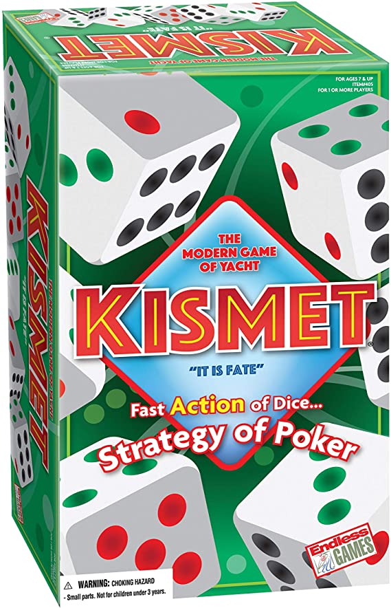 Kismet - The Modern Game of Yacht - Family Board Game
