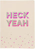 Heck Yeah Soft Cover Journal | Bookazine HK