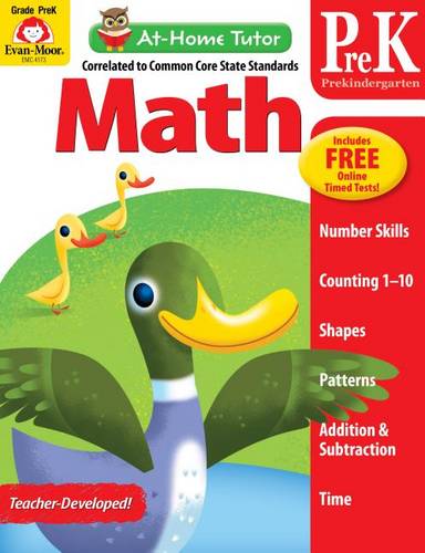 At Home Tutor Math, Grade Pre-K