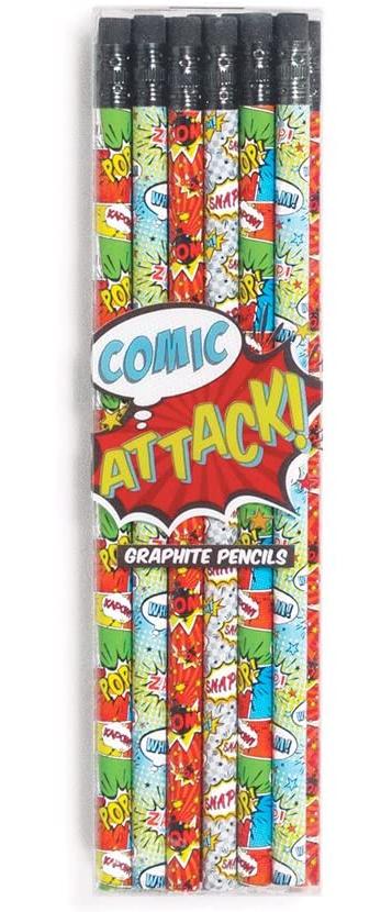 Comic Attack Graphite Pencil