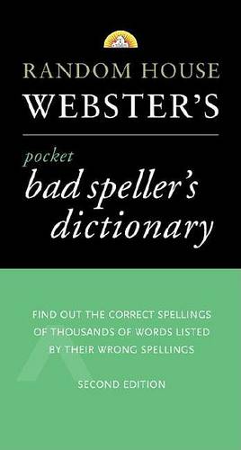 Random House Webster&#39;s Pocket Bad Speller&#39;s Dictionary