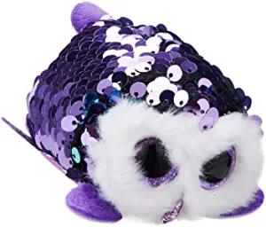 Moonlight - Purple Owl Sequin Flippables - Bookazine