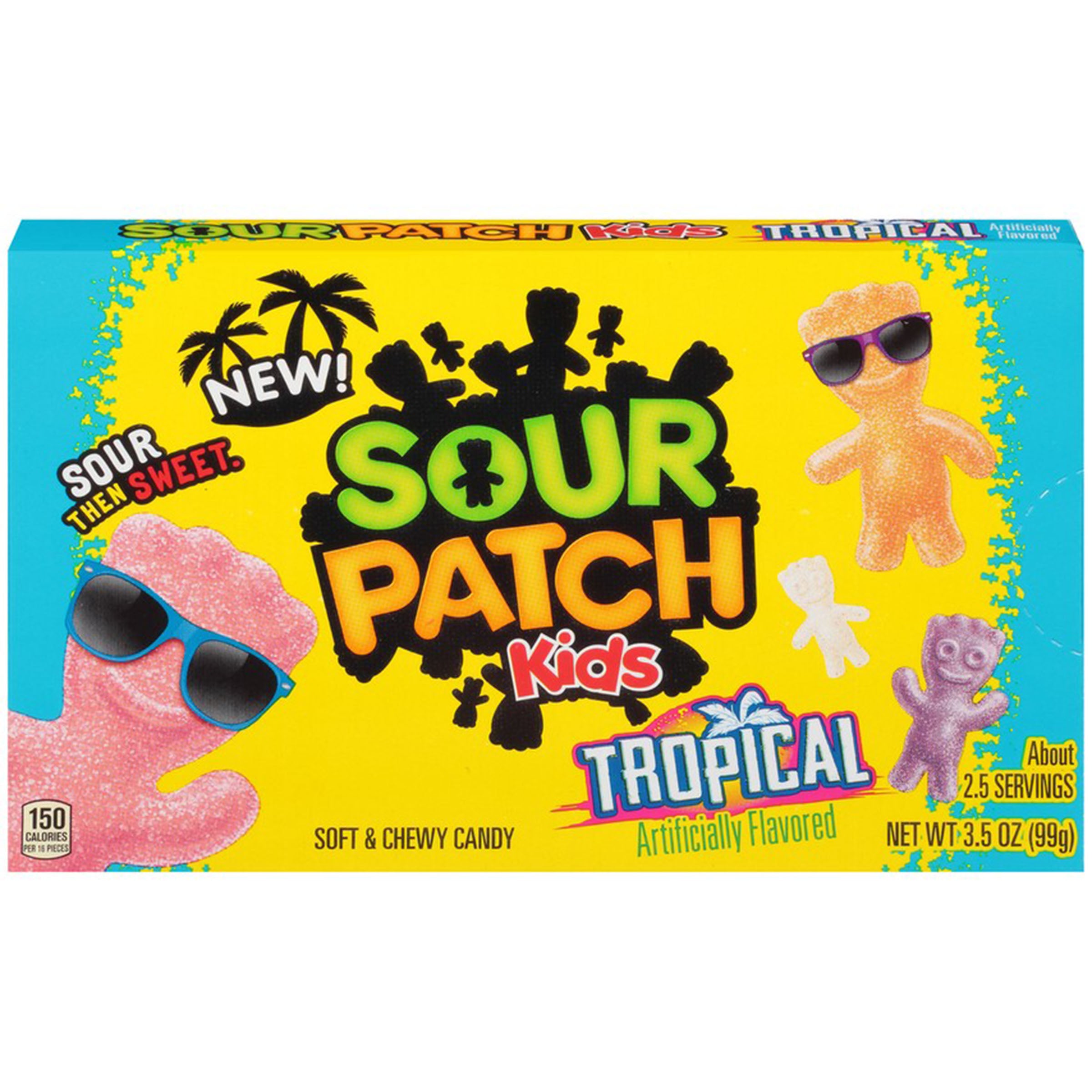 Sour Patch Kids Tropical Theater Box 3.5Oz