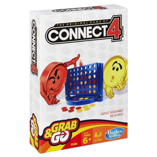Connect 4 Grab &amp; Go - Bookazine
