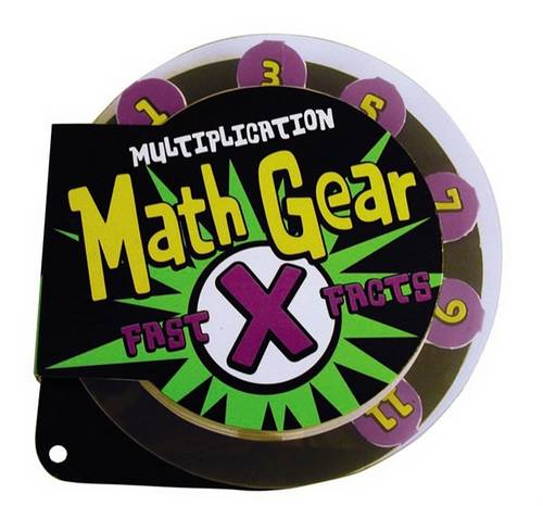 Math Gear Fast Facts: Multiplication