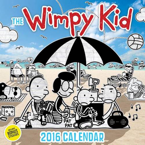 Wimpy Kid 2016 Calendar, The