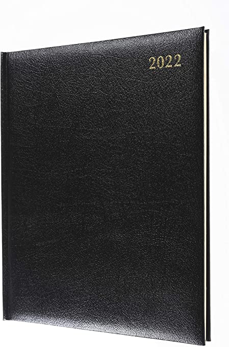 Collins Management Quarto Business Week with Appointments 2022 Diary - Black