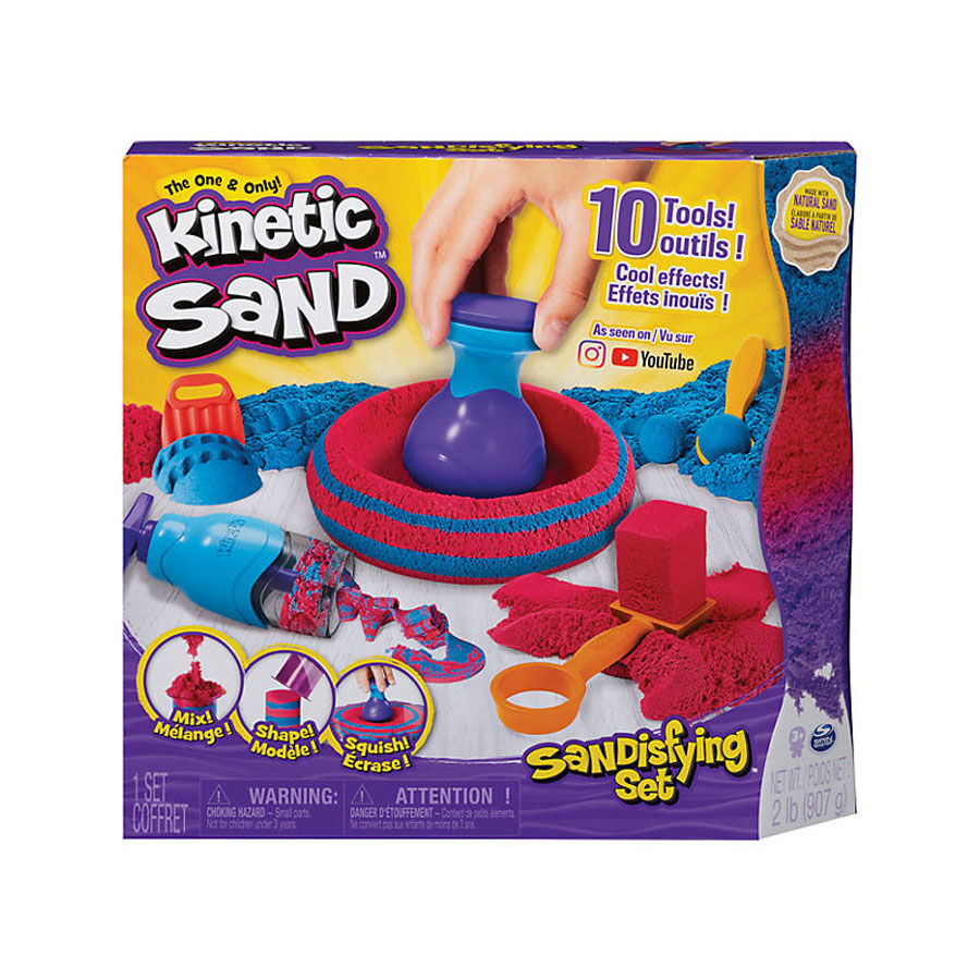 Kinetic Sand Sandtisfying Set 2Lb
