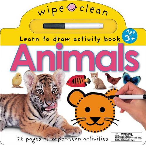 Animals: 26 Wipe-Clean Pages of Early Learning Fun