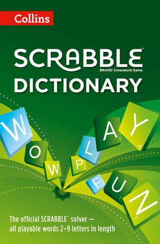 Collins Scrabble Dictionary: The official Scrabble solver - all playable words 2 - 9 letters in length