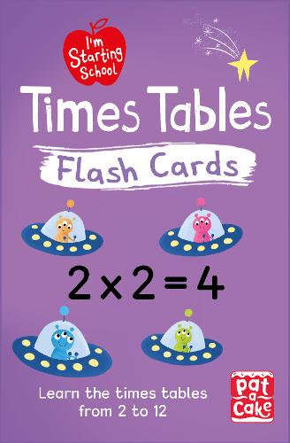 I&#39;m Starting School: Times Tables Flash Cards: Essential flash cards for times tables from 1 to 12