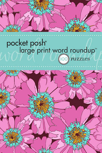 Pocket Posh Large Print Word Roundup: 100 Puzzles