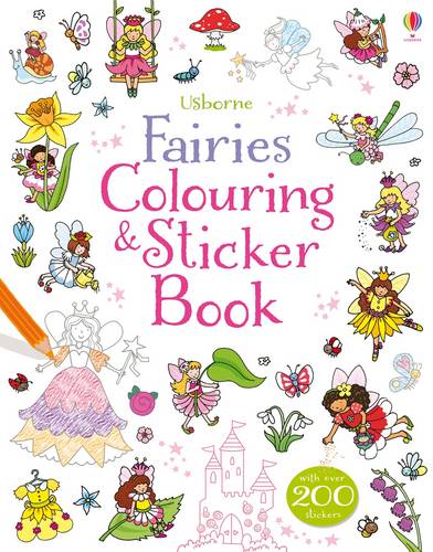 Fairies Colouring and Sticker Book