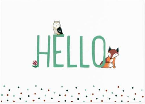 Hello Note Cards (Stationery, Boxed Cards)