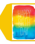 Watercolor Birthday Birthday Card