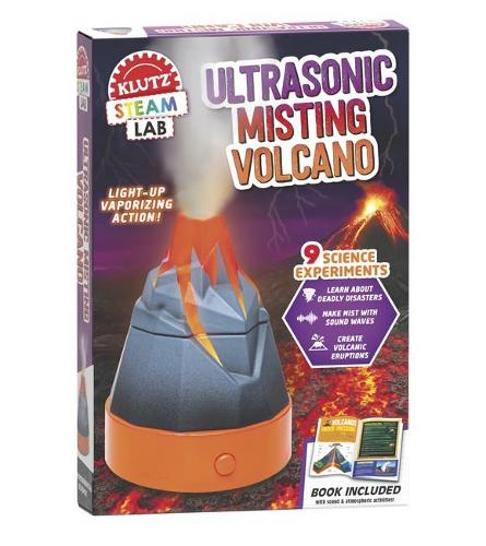 Ultrasonic Misting Volcano (Klutz: Steam Lab)