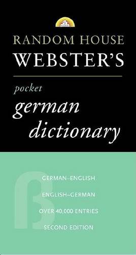 Random House Webster&#39;s Pocket German Dictionary
