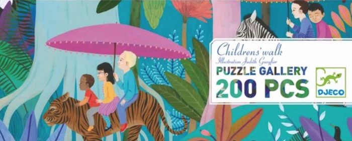 Children&#39;s Walk Gallery Puzzle