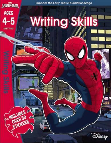 Spider-Man: Writing Skills, Ages 4-5