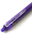 Pilot FriXion Ball Knock Retractable Gel Ink Pen - 0.7 Mm - Violet