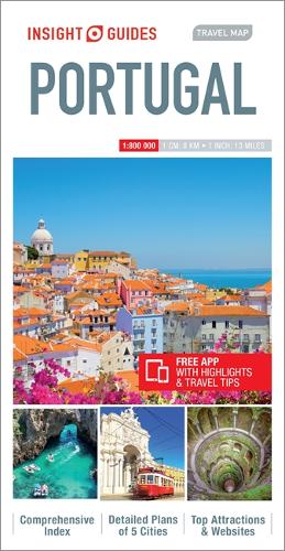 Insight Guides Travel Map Portugal