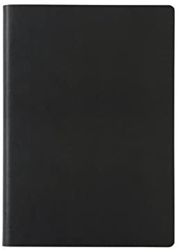 Daycraft N75 604-00 A5&quot;Signature&quot; Grid Notebook - Black