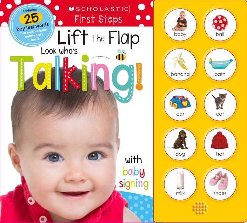 Look Who&#39;s Talking! Lift the Flap: Scholastic Early Learners (Sound Book)