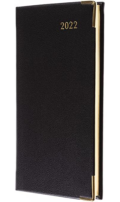 Collins Classic Slimchart Week with Appointments Portrait 2022 Diary - Black