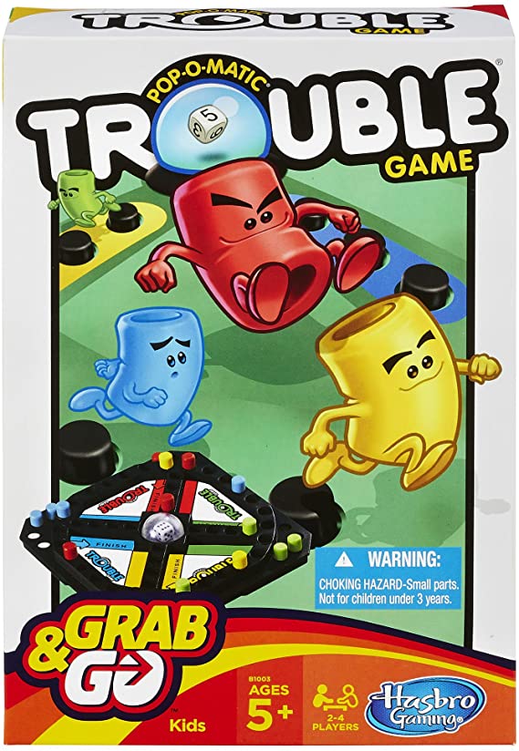 Hasbro Trouble Grab And Go