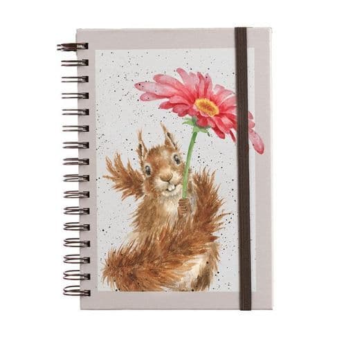 wrendale-Squirrel Spiral Notebook A5-bookazine