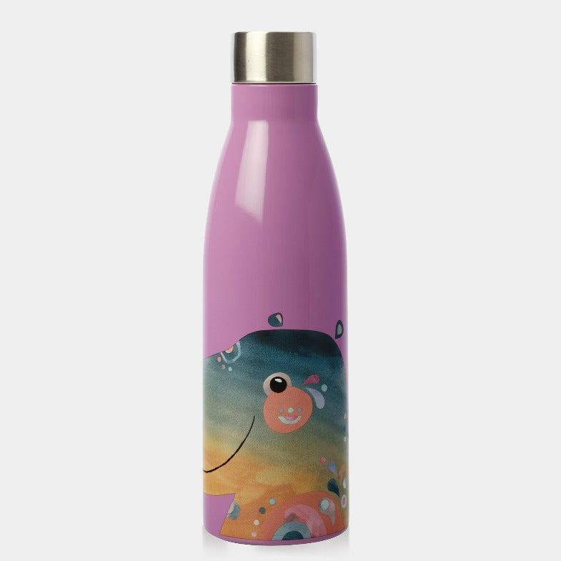 Hippo Double Wall Insulated Bottle 500ml | Bookazine HK