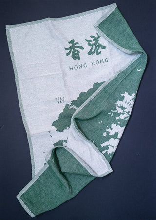 Linen Tea Towels 2 Pcs. OLIVE GREEN Linen Tea Towels. Hand -  Hong Kong